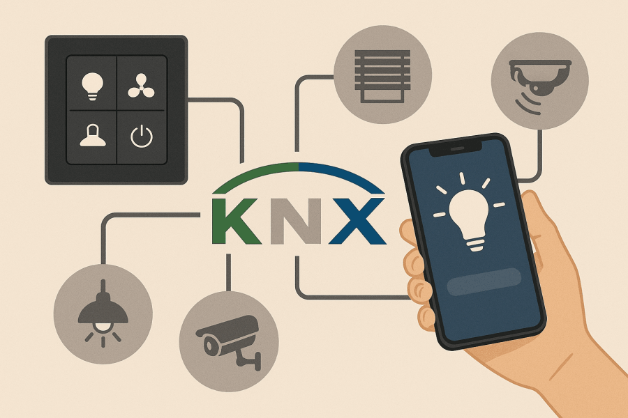 Inteligentná elektroinštalácia KNX